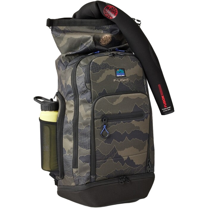 2024 Rip Curl F-Light Surf 45L Search Backpack 156MBA - Black / Olive